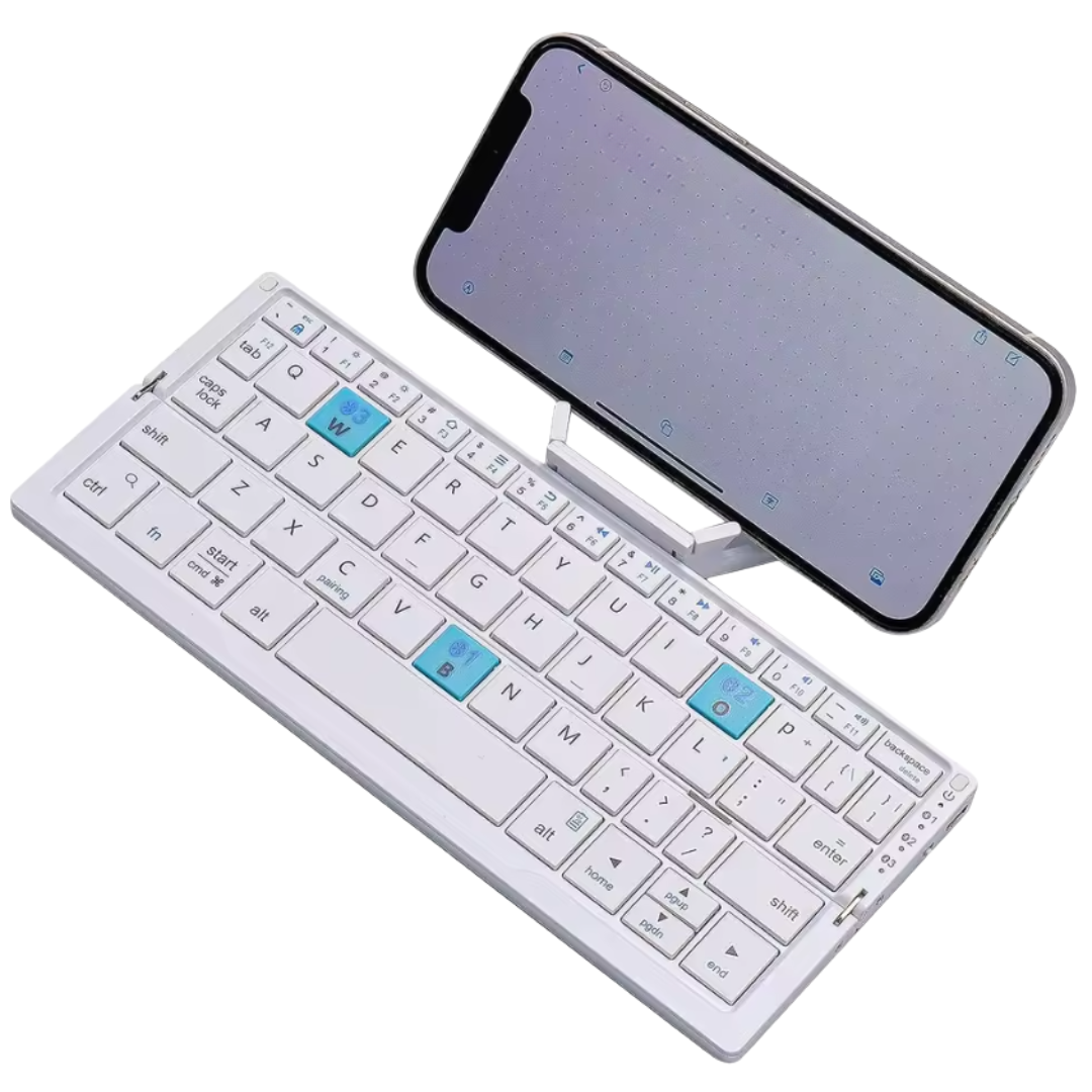 Retractable Bluetooth keyboard