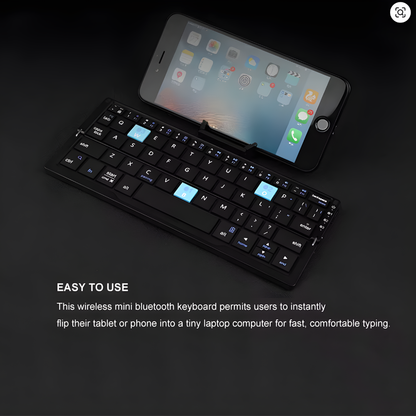 Retractable Bluetooth keyboard